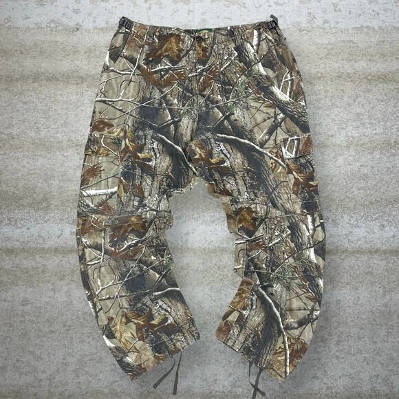 Vintage 90s Realtree Tactical Pants 40x30 Baggy Wide Leg Hunting Camo Cargos - Picture 2 of 7